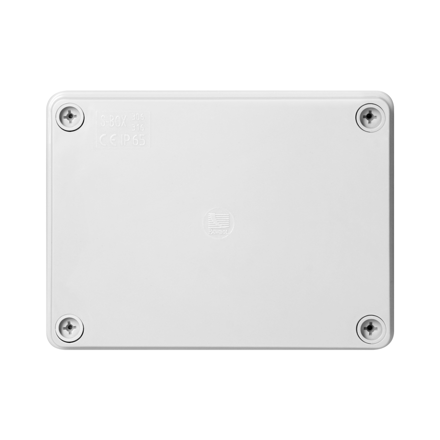 Hermetic junction box 150x110x70, without glands, grey, halogen-free, IP65