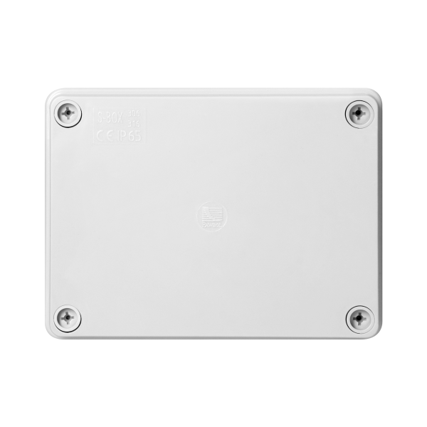 Hermetic junction box 150x110x70, without glands, grey, halogen-free, IP65