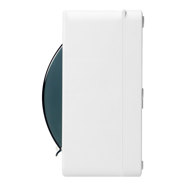 S-8 modular surface-mounted enclosure, with smoked glass, without connector, white, IP40