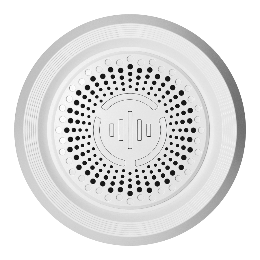 Electronic wired doorbell WEIA AC, 38 sounds, 230 V, white