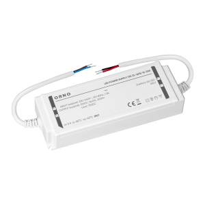 LED driver IP67, hermetic, 12 V, 200 W, plastic housing