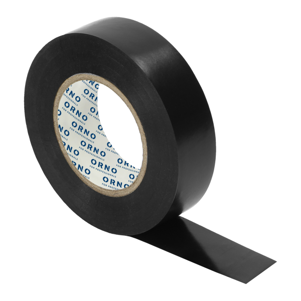 Taśma izolacyjna czarna, grubość 0,13 mm, szerokość 19 mm, długość 20 m
