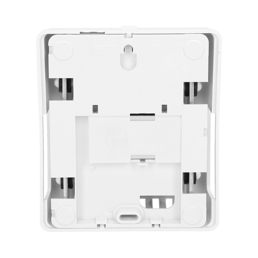 Two-tone Gong Plus doorbell, 230V, white