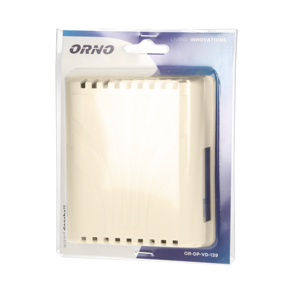 Two-tone Gong Plus doorbell, 8V, beige Two-tone Gong Plus doorbell, 8V, beige