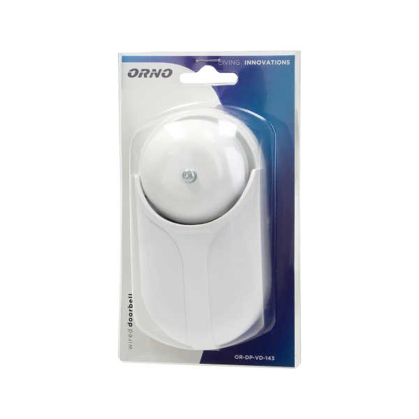 Standard Bis doorbell, 230V, white