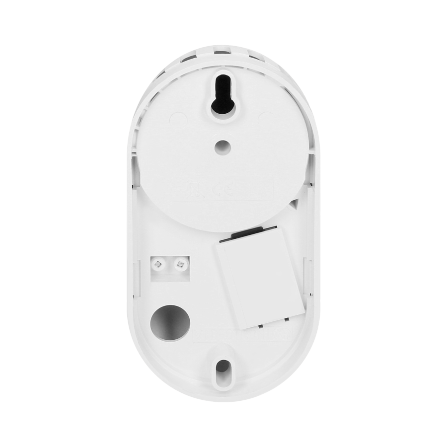 Dzwonek elektromechaniczny jednotonowy STANDARD 8V, biały