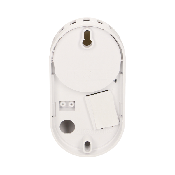 Electronic doorbell, 8V, white