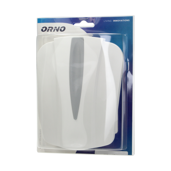 Two-tone Gong doorbell, 8V, white