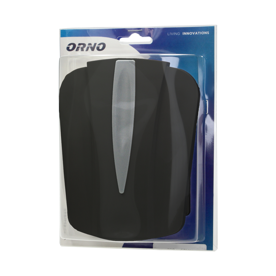 Two-tone Gong doorbell, 8V, black