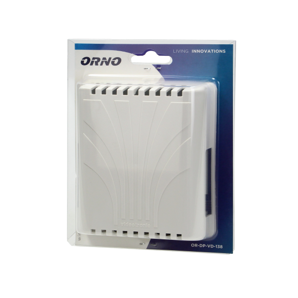 Dzwonek elektromechaniczny dwutonowy BITON PLUS 230V, biały