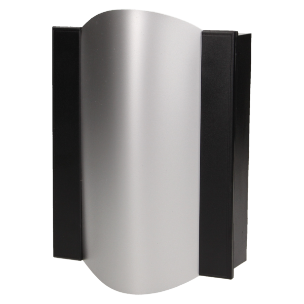 Dzwonek elektromechaniczny dwutonowy TON COLOR 230V, czarno-srebrny