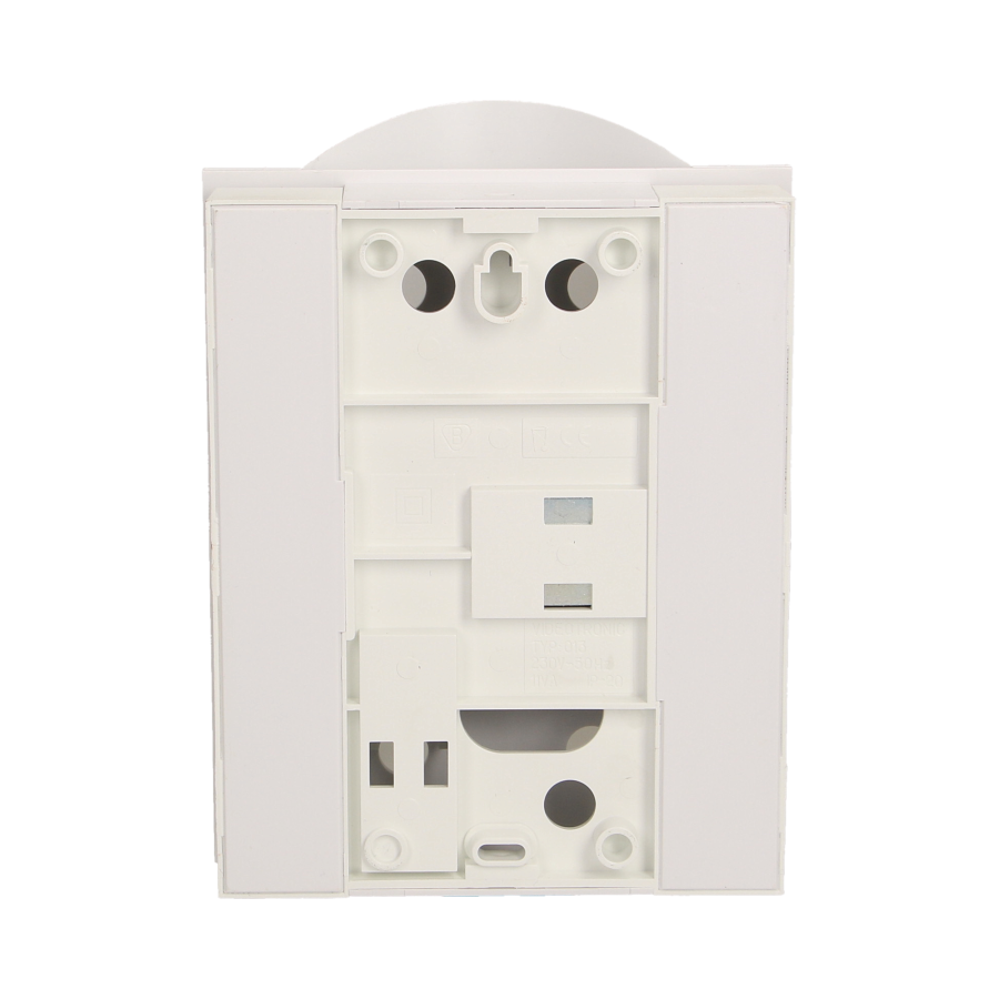 Dzwonek elektromechaniczny dwutonowy TON COLOR 8V, biały