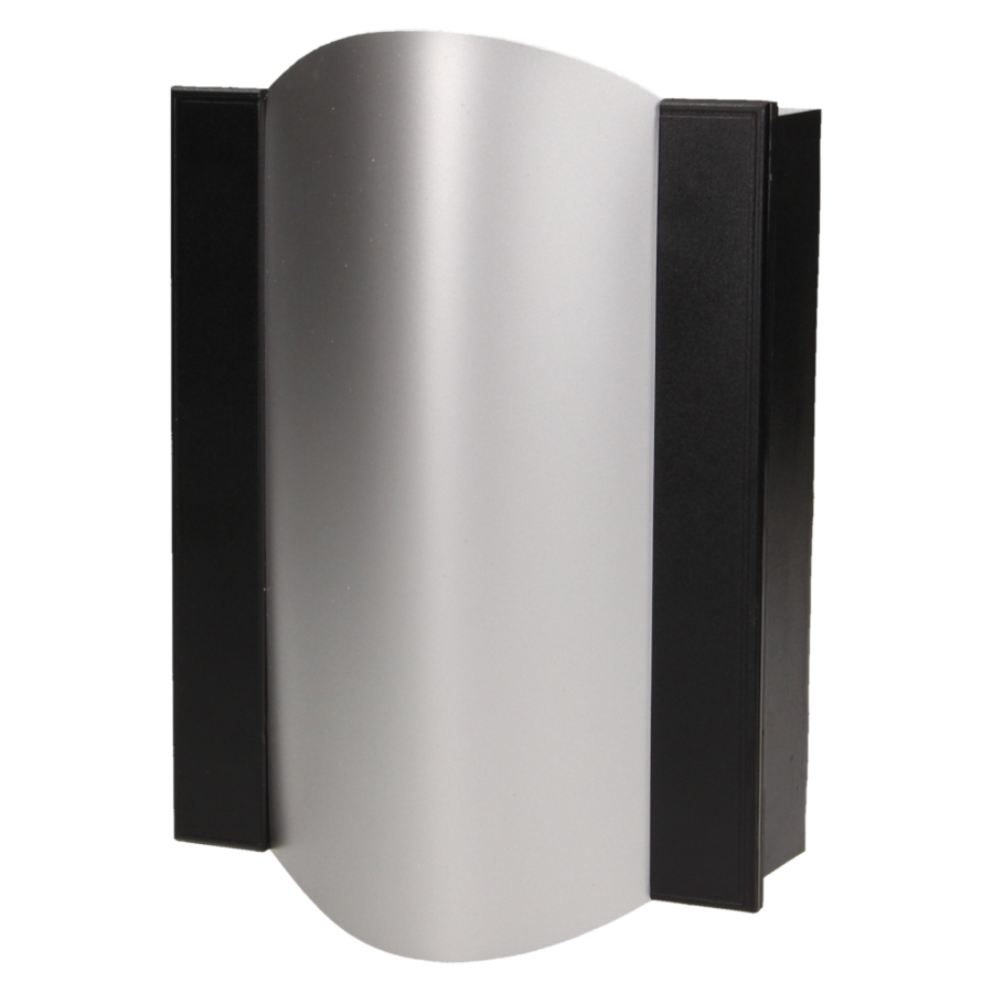 Dzwonek elektromechaniczny dwutonowy TON COLOR 8V, czarno-srebrny