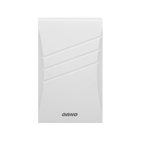 Electromechanical two-tone doorbell with inbuilt transformer, BELIS, 23V - 8V, white