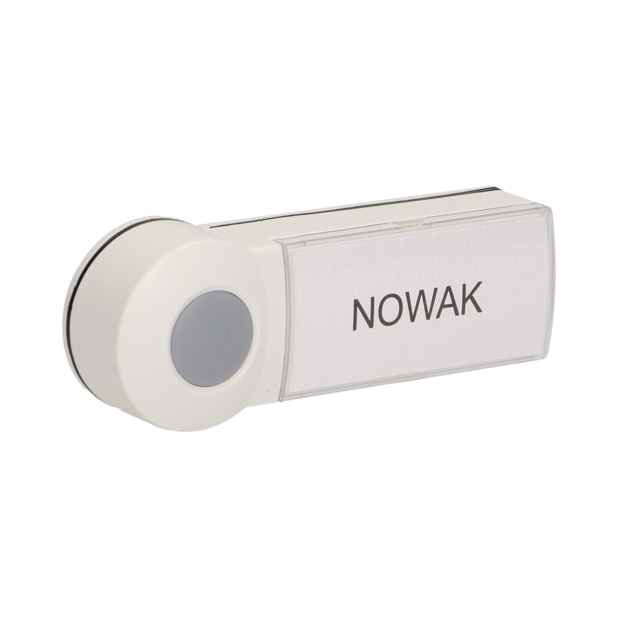 Doorbell button for wireless doorbells, EMO and DISCO series