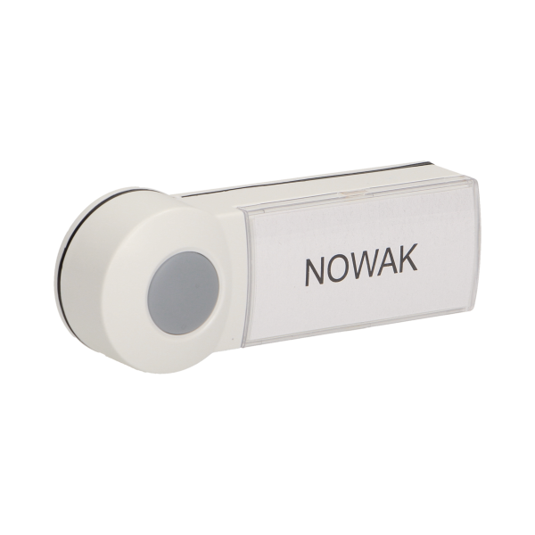 Doorbell button for wireless doorbells, EMO and DISCO series