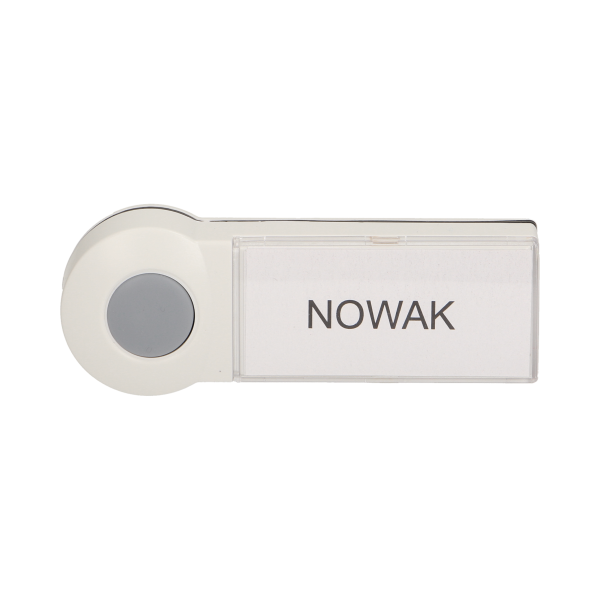 Doorbell button for wireless doorbells, EMO and DISCO series