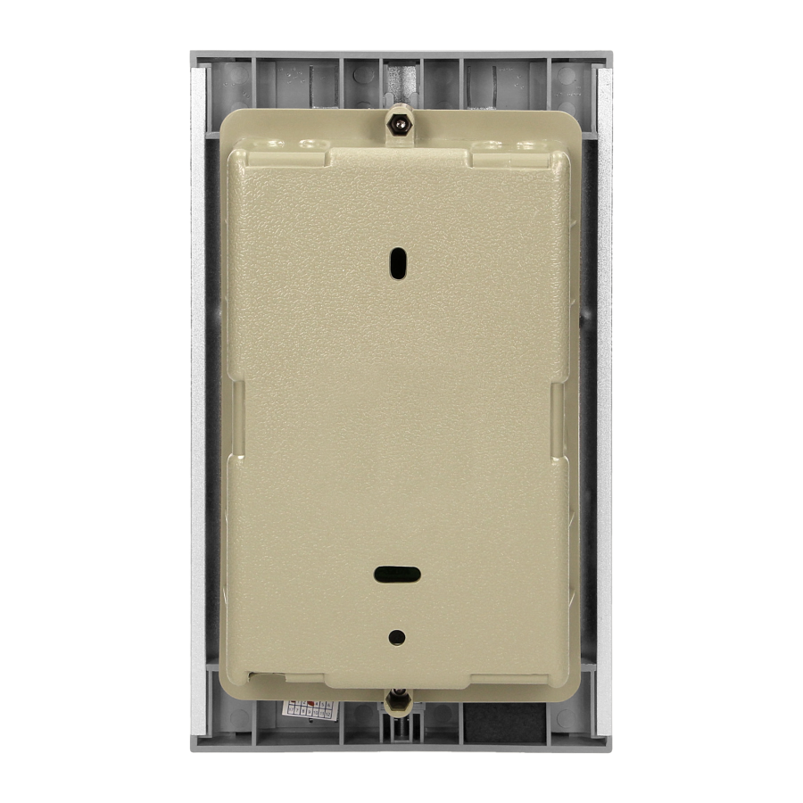 Single family doorphone, flush mounted, FOSSA