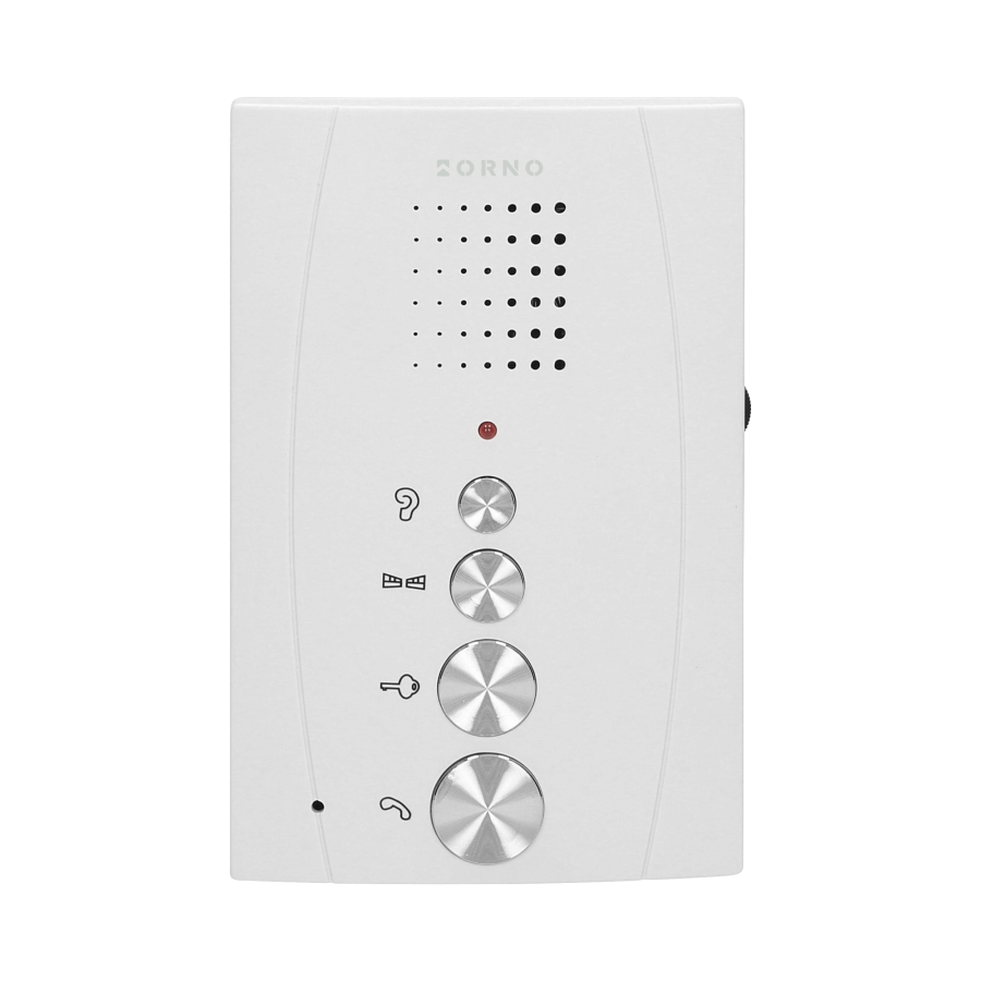 Single family doorphone, handset free, ELUVIO