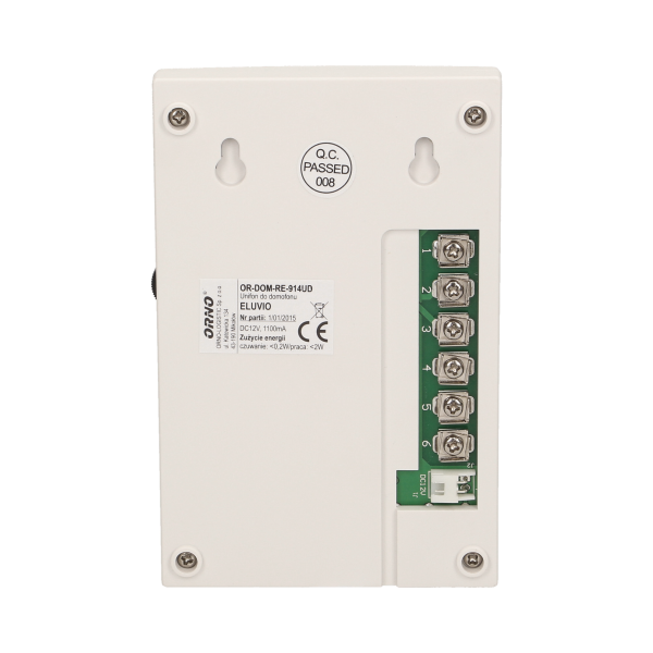 Single family doorphone, handset free, ELUVIO INTERCOM