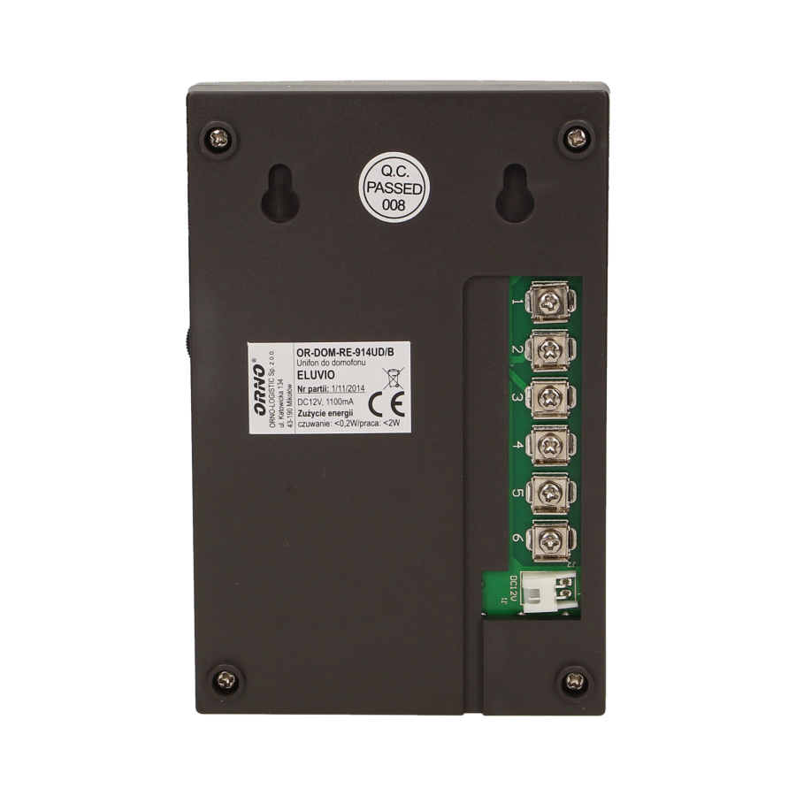 Single family doorphone, handset free, ELUVIO INTERCOM