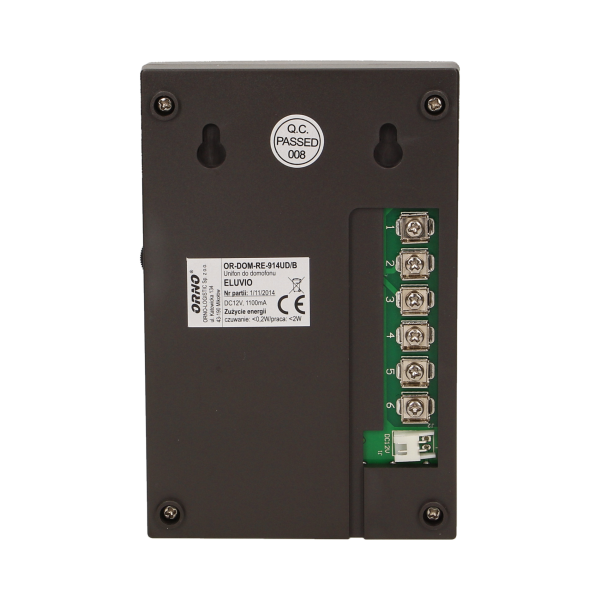 Single family doorphone, handset free, ELUVIO INTERCOM