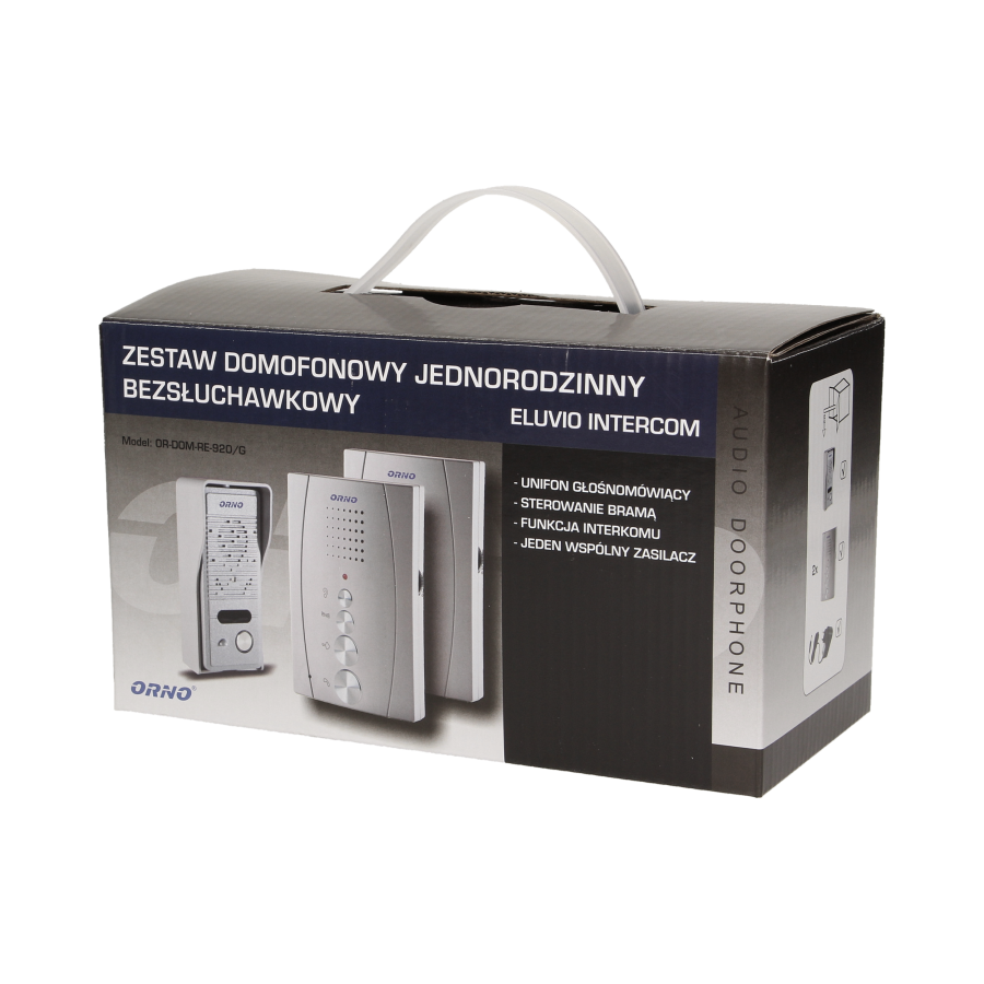 Single family doorphone, handset free, ELUVIO INTERCOM