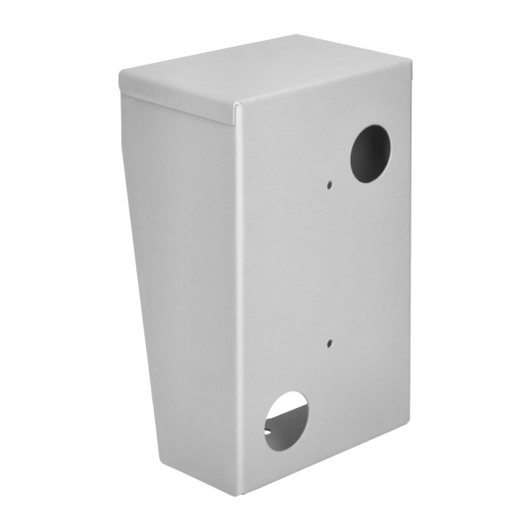 Protective rain cover for FOSSA series, surface-mounting, grey