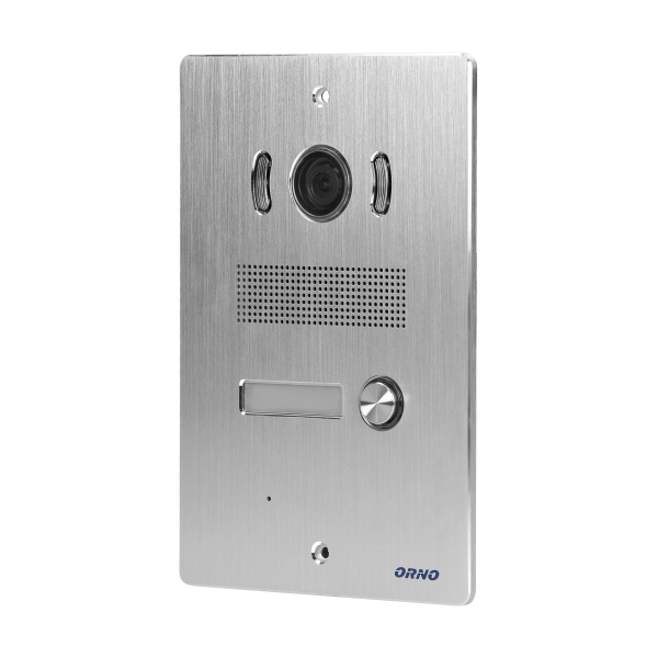 Video doorphone set, handset-free with multicolor 7" LCD screen, proximity tags reader and intercom function, flush-mounted, INDI P