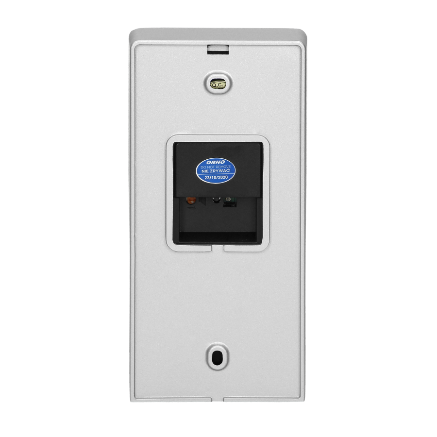 Video doorphone set, handset-free with multicolor 7" LCD screen, code lock and intercom function, surface-mounted, black, SCUTI