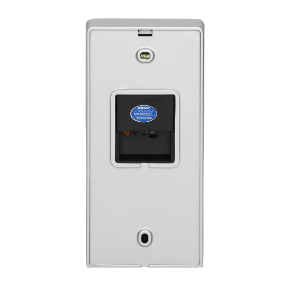 Video doorphone set, handset-free with multicolor 7" LCD screen, code lock and intercom function, surface-mounted, black, SCUTI