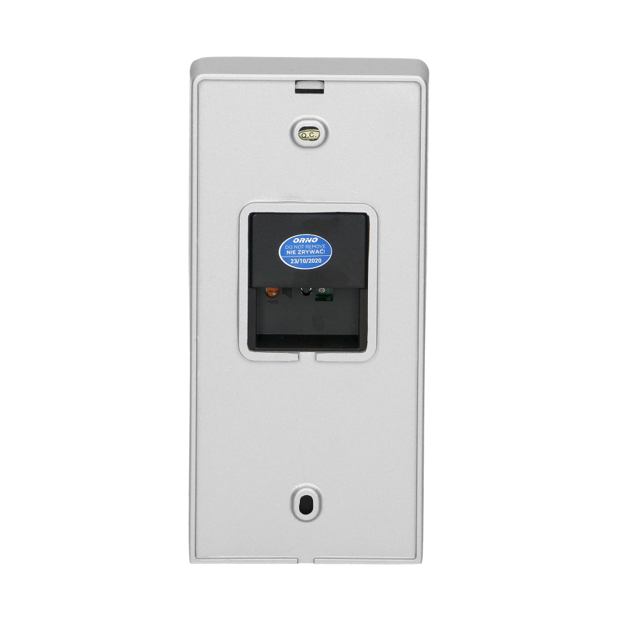 Video doorphone set, handset-free with multicolor 7" LCD screen, code lock and intercom function, surface-mounted, white, SCUTI