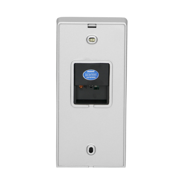 Video doorphone set, handset-free with multicolor 7" LCD screen, code lock and intercom function, surface-mounted, white, SCUTI