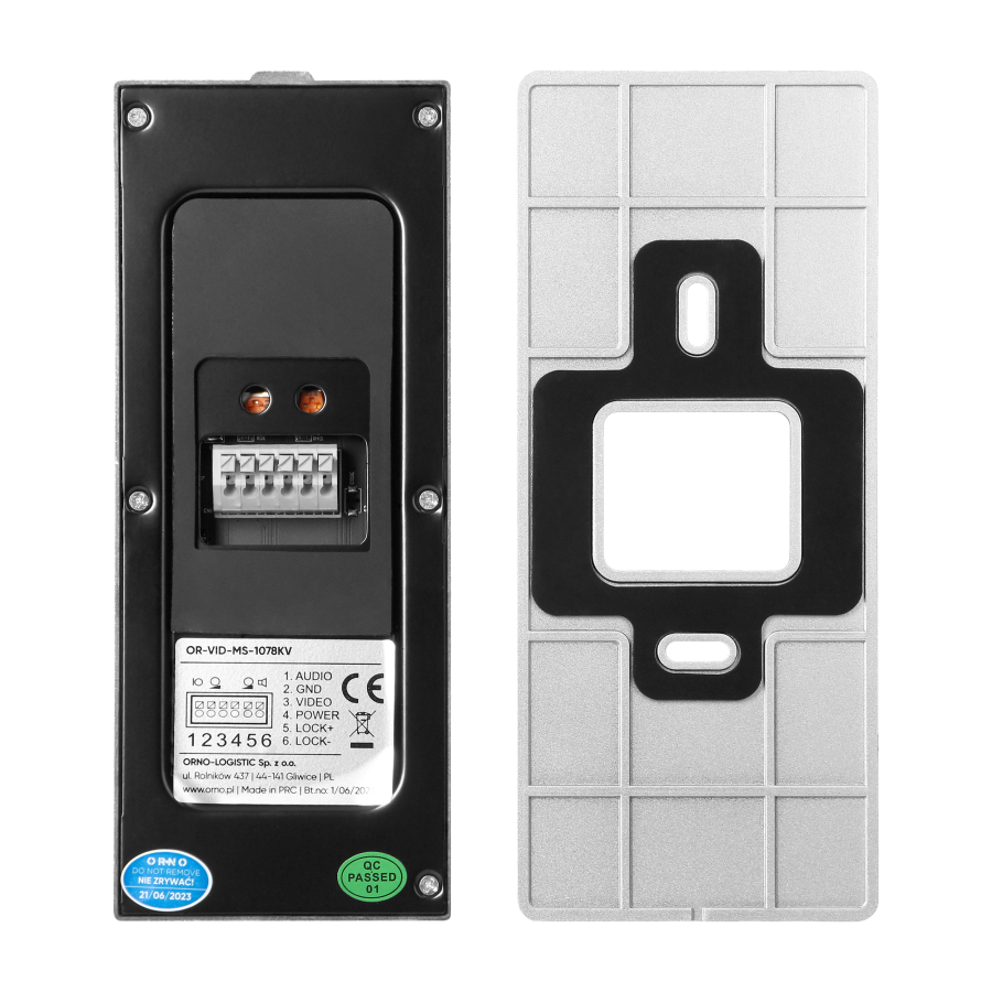 TALOS, video doorphone set, 4-wire, 7", Wi-Fi, RFID reader, touch screen