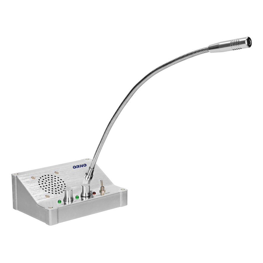 SECURIT window intercom, wired system for two-way voice communication.