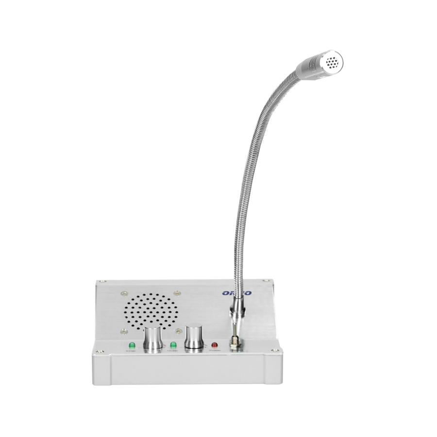 SECURIT window intercom, wired system for two-way voice communication.