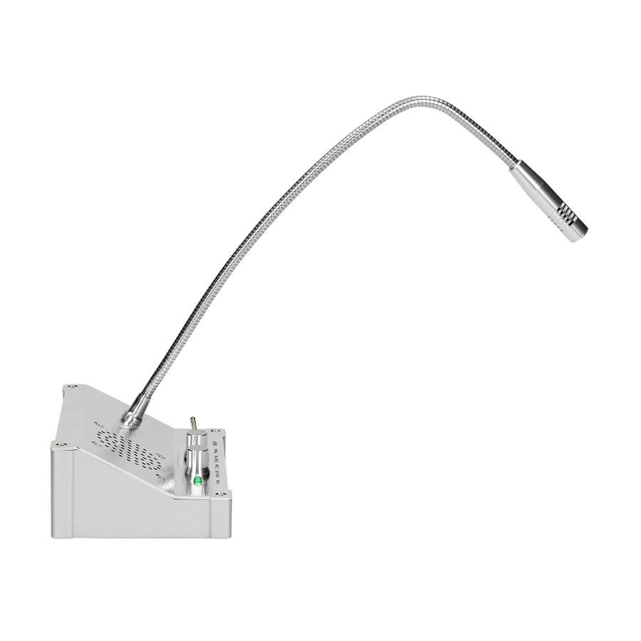 SECURIT window intercom, wired system for two-way voice communication.