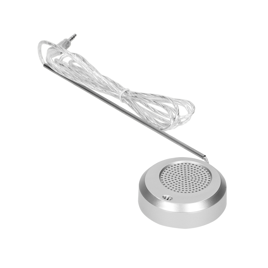 SECURIT window intercom, wired system for two-way voice communication.