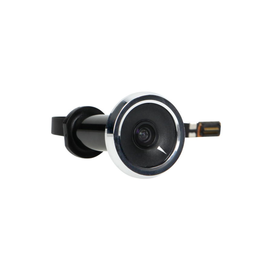 Electronic door viewer 4" silver