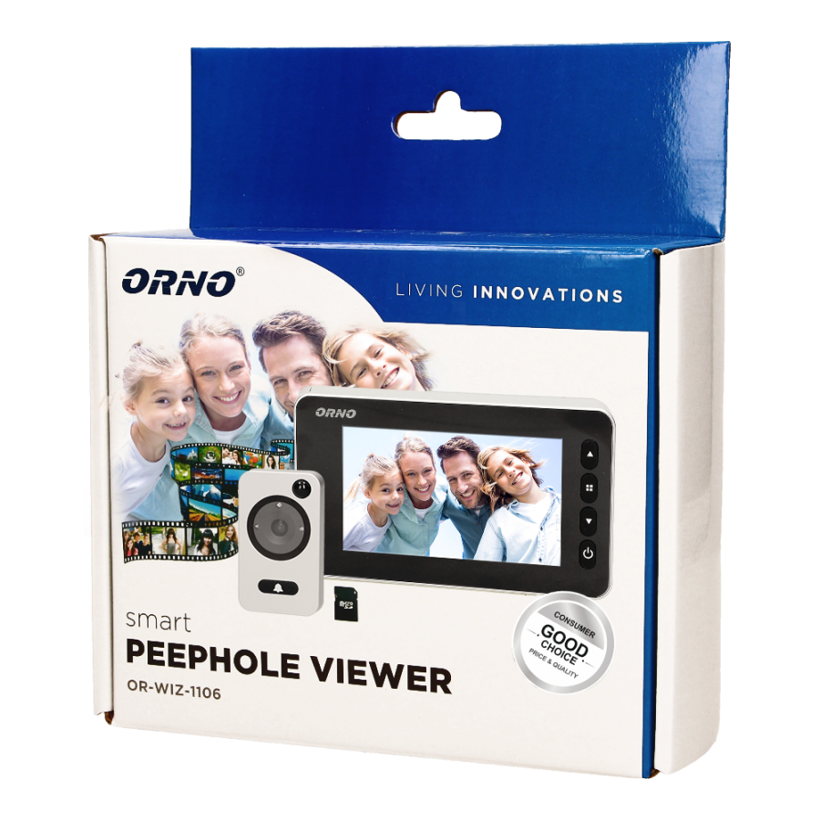 Electronic door viewer with recording function