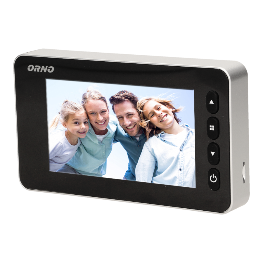 Electronic door viewer with recording function