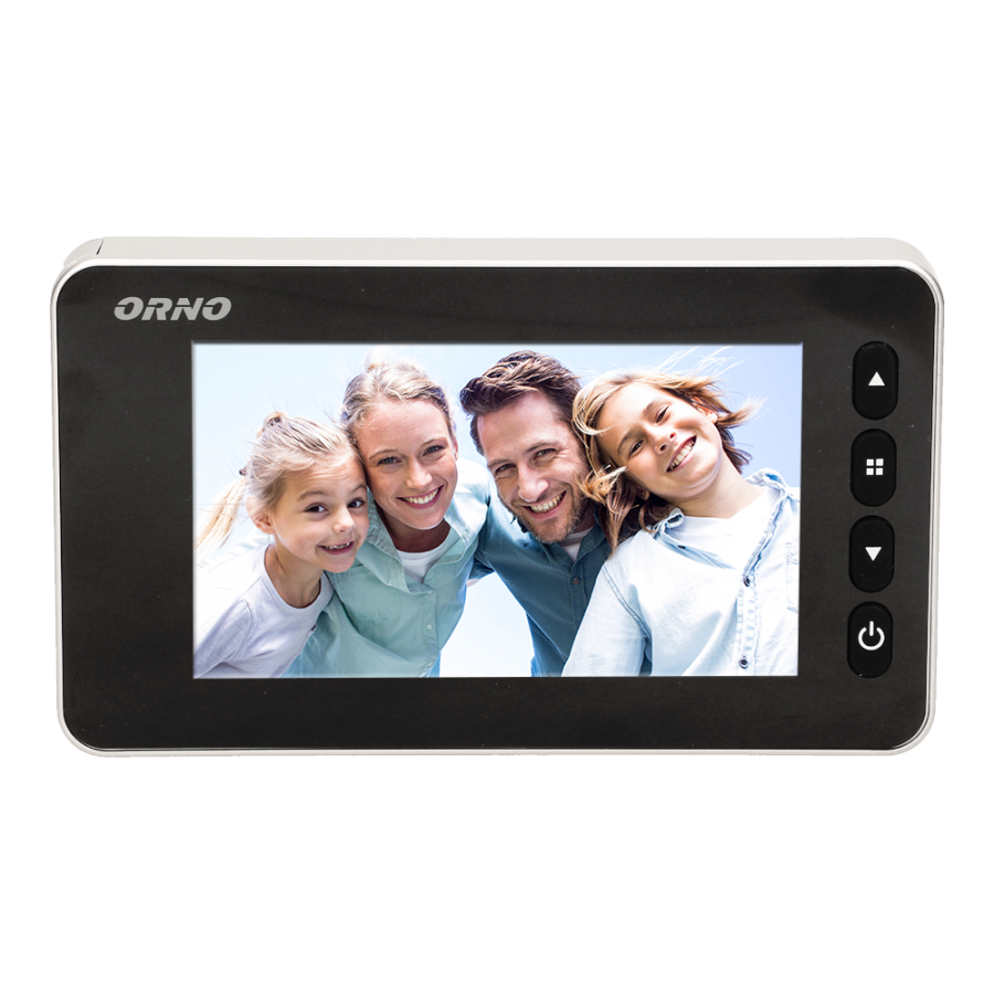 Electronic door viewer with recording function