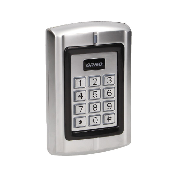 Code lock with card and proximity tags reader, IP44