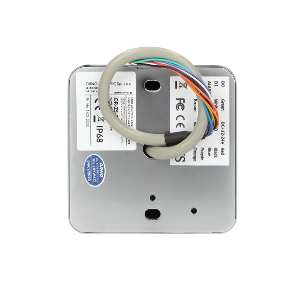 Code lock with card and proximity tags reader, IP68, 1-relay