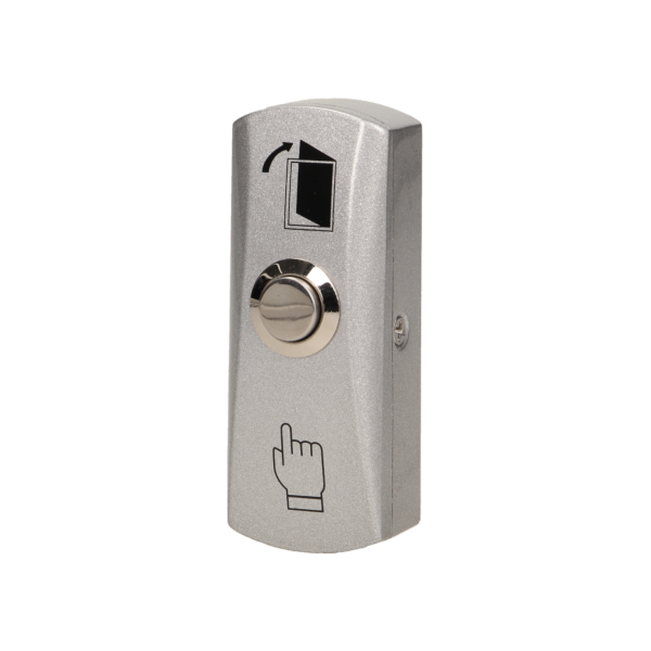 Exit button, surface mounted