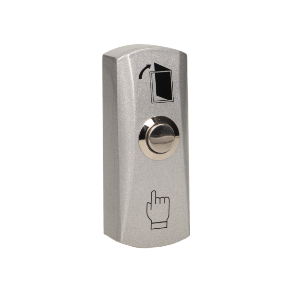 Exit button, surface mounted