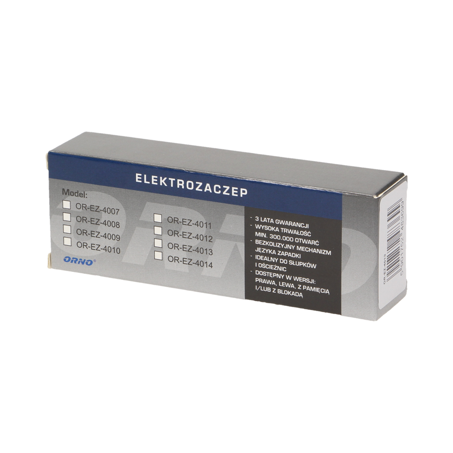 Electric strike without memory and lock, left