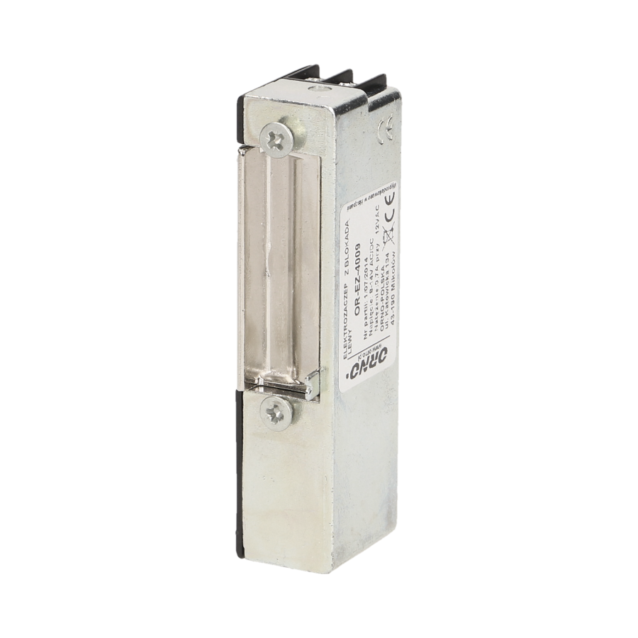 Electric strike with lock, left