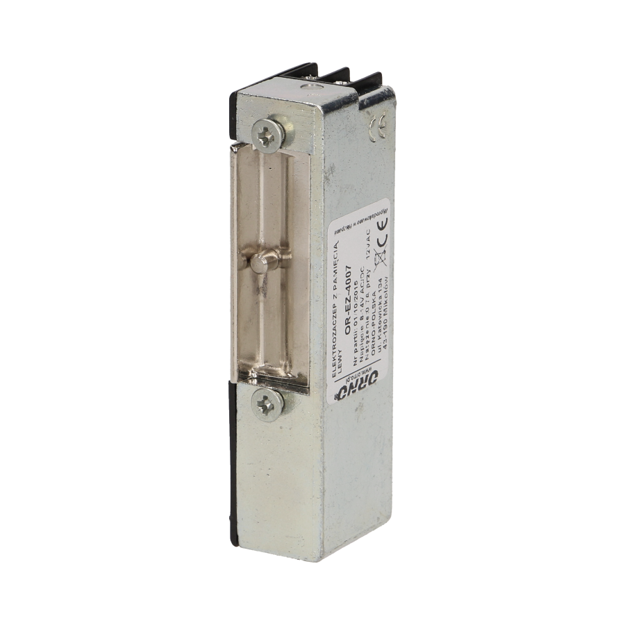 Elektrozaczep asymetryczny z pamięcią, lewy