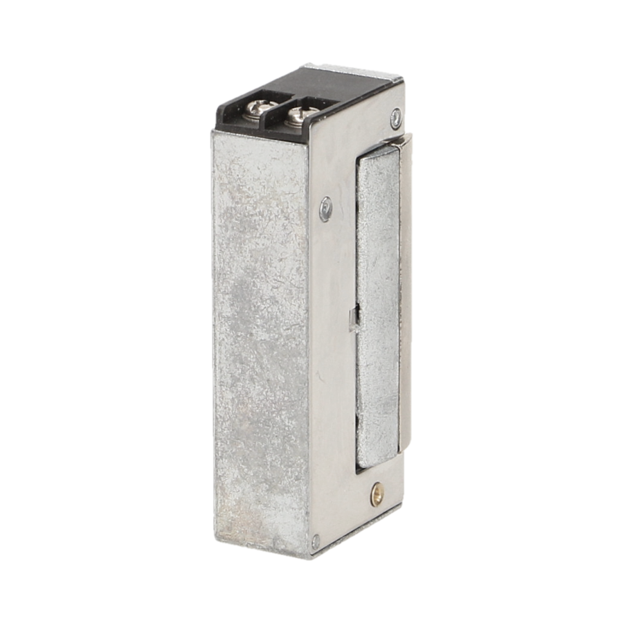 Symmetric electric strike with lock and memory, MINI, low current coil